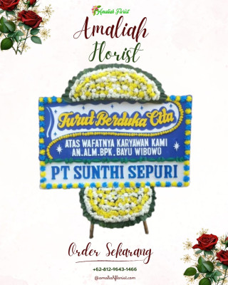 Papan Bunga Duka di Namohalu Esiwa
